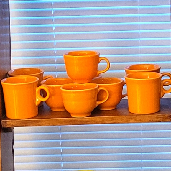 Fiestaware  mugs and teacups 🍵  $8 teacups  $12 mug.  Variety of colors - Picture 2 of 10